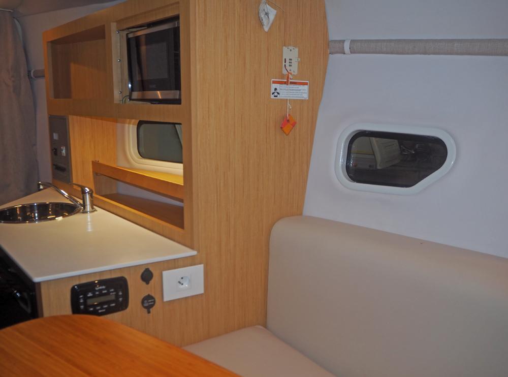 Voorschip, Accommodatie